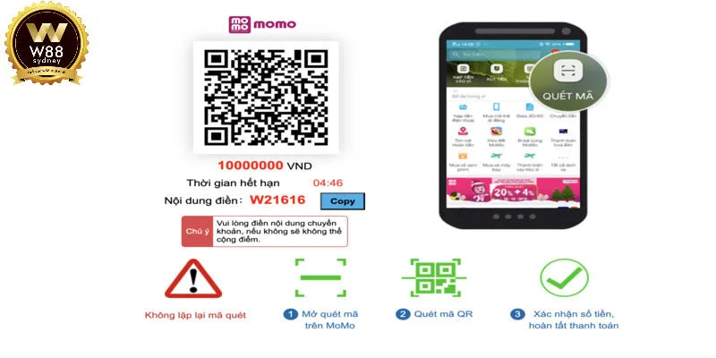 Ví điện tử W88 - Phương thức thanh toán siêu tiện lơi