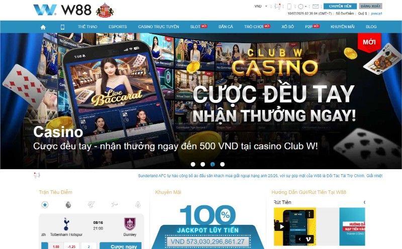 Ảnh rút tiền tài xỉu W88