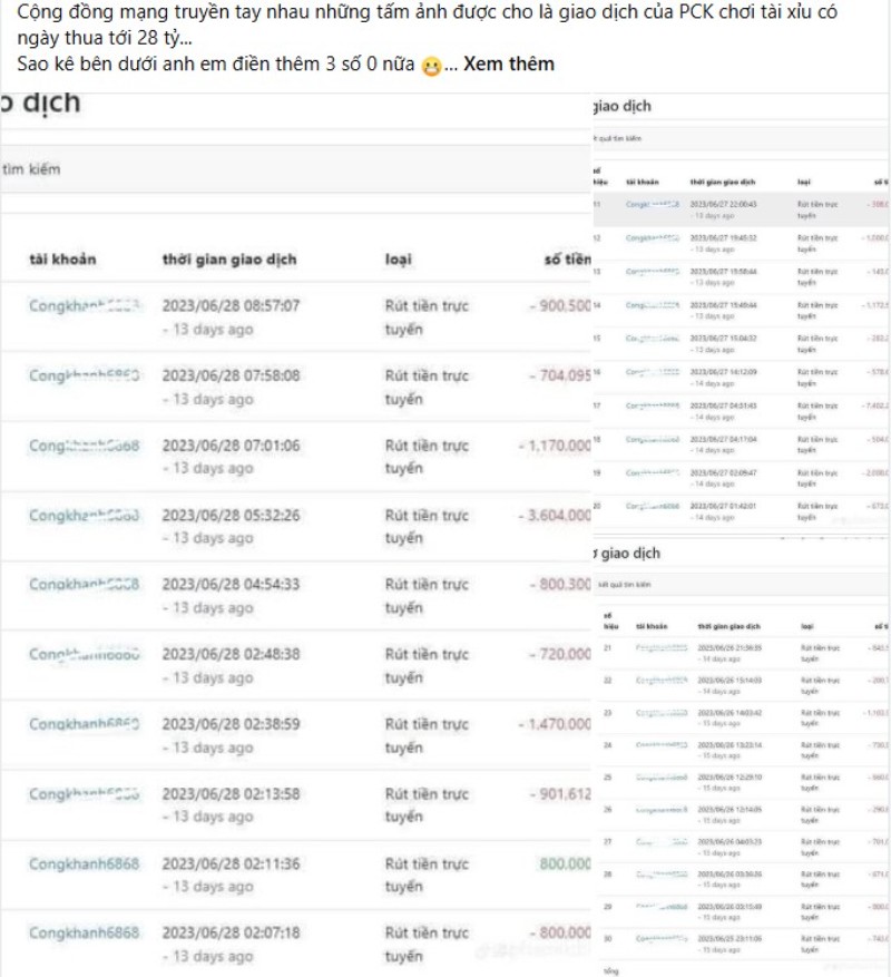 ảnh thua tài xỉu W88